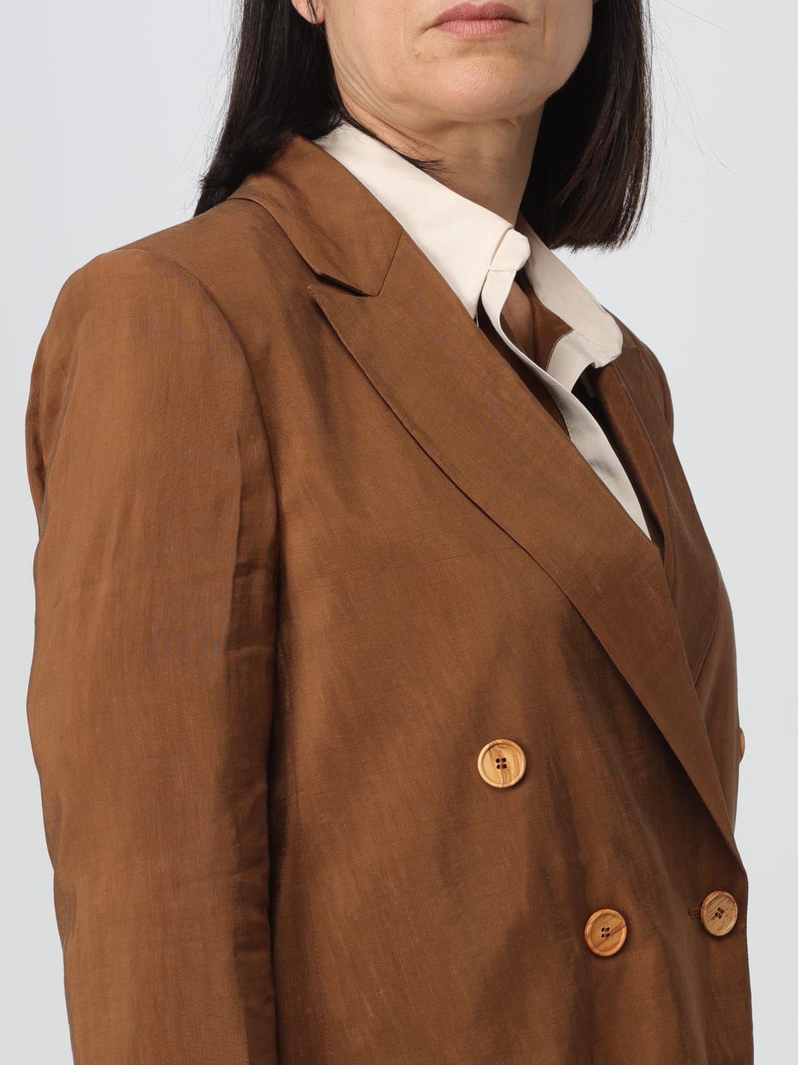 HANITA BLAZER: Blazer woman Hanita, Brown - Img 4