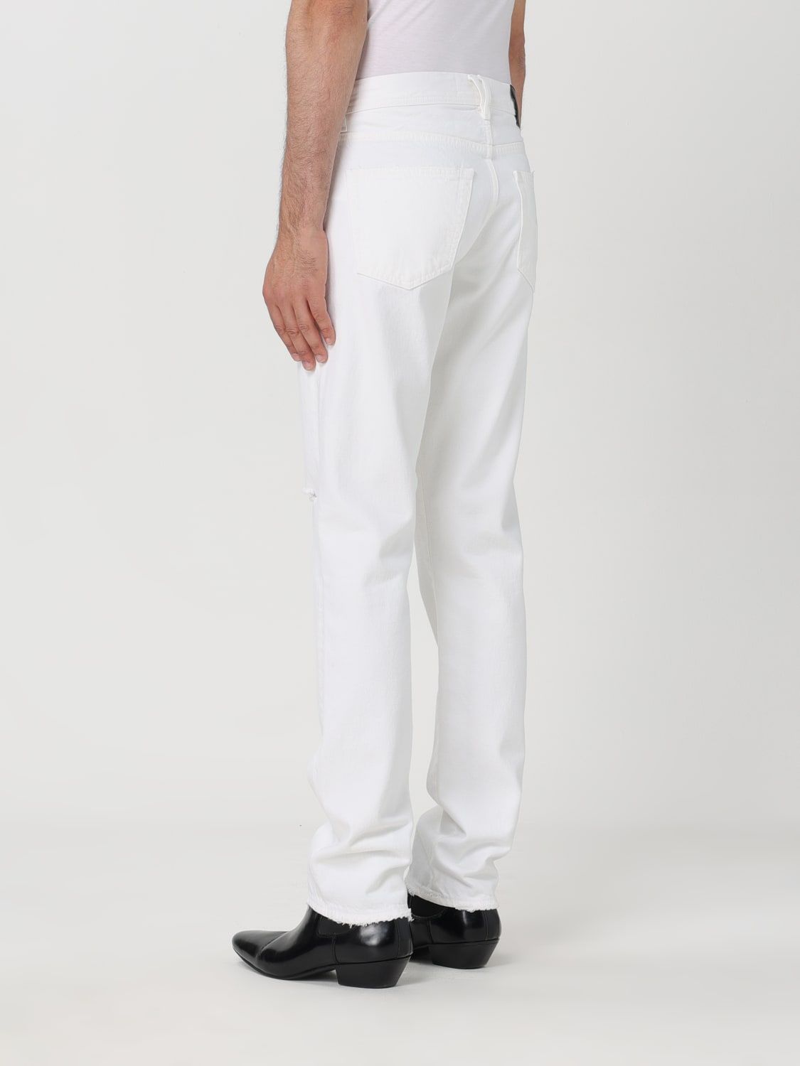 VICTORY GATE JEANS: Jeans men Victory Gate, White - Img 2