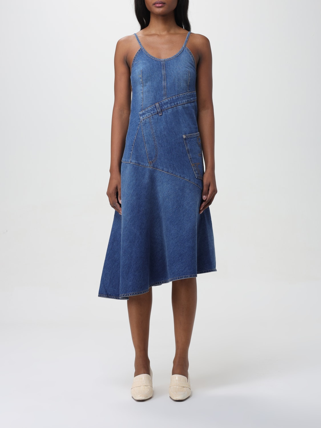 JW ANDERSON VESTIDO: Vestido mujer Jw Anderson, Denim - Img 1