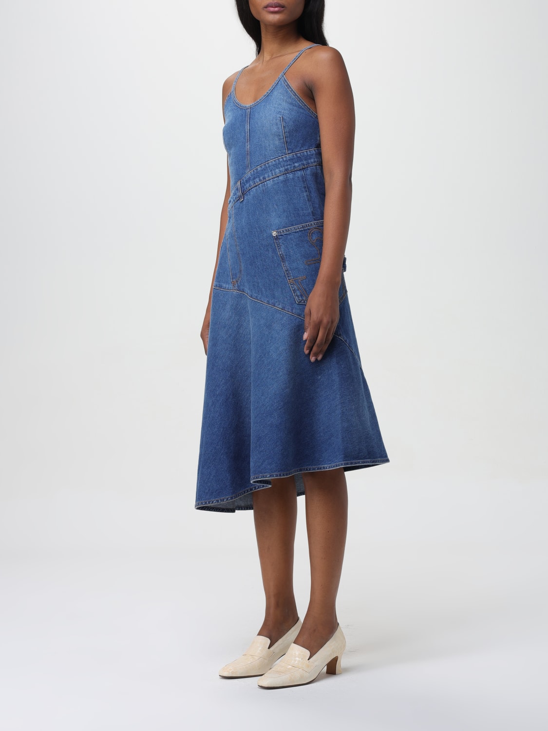 JW ANDERSON VESTIDO: Vestido mujer Jw Anderson, Denim - Img 4