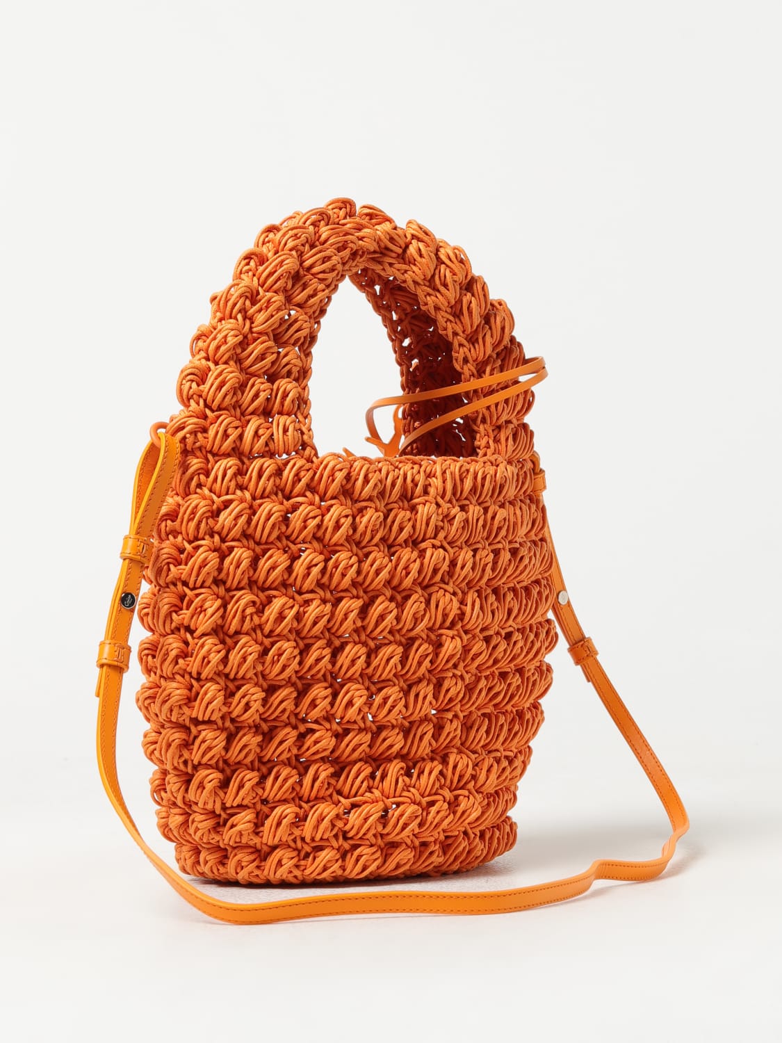 JW ANDERSON SAC PORTÉ MAIN: Sac porté épaule femme Jw Anderson, Orange - Img 2