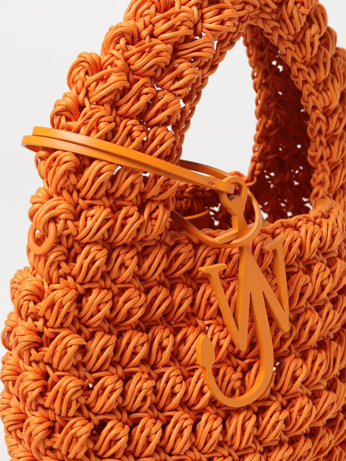 JW ANDERSON BOLSO DE MANO: Bolso de hombro mujer Jw Anderson, Naranja - Img 3