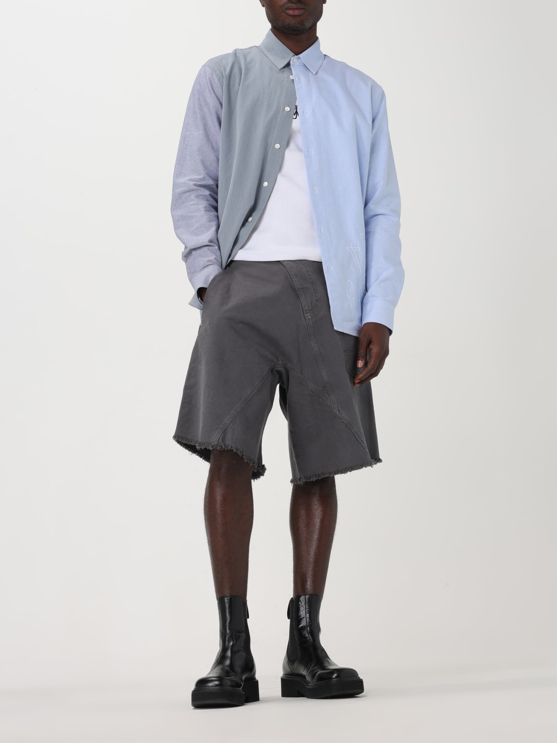 JW ANDERSON CHEMISE: Chemise homme Jw Anderson, Bleu - Img 2