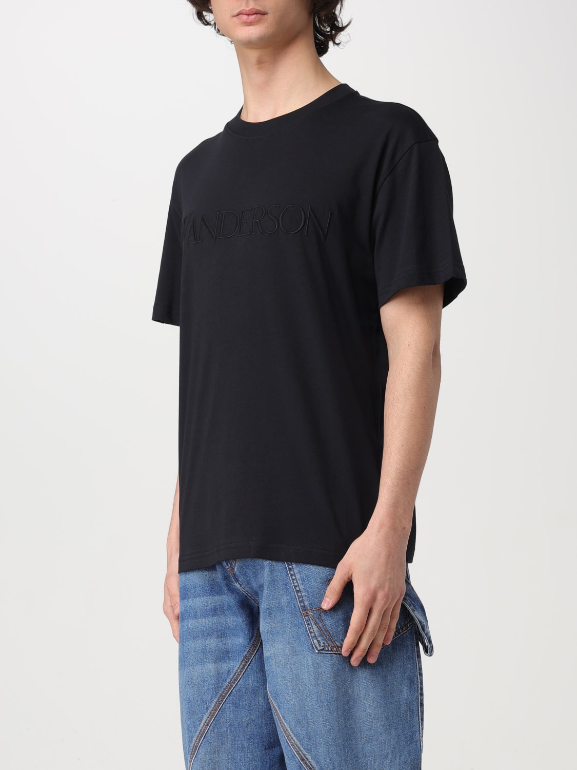 JW ANDERSON T-SHIRT: T-shirt men Jw Anderson, Black - Img 4