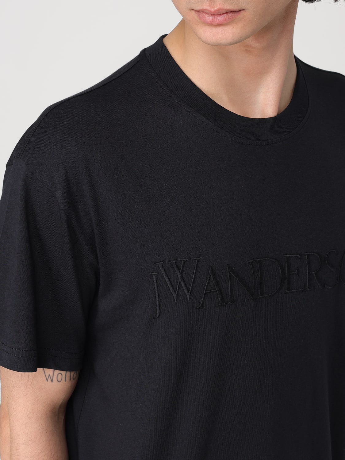 JW ANDERSON T-SHIRT: T-shirt men Jw Anderson, Black - Img 5