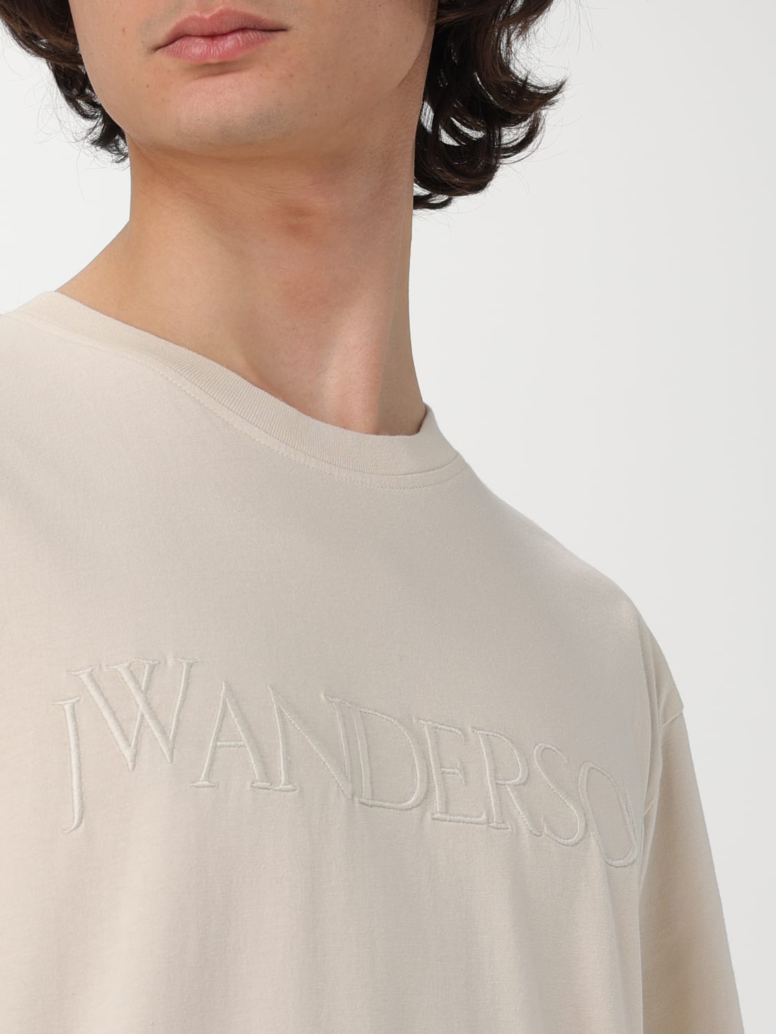 Jw Anderson Outlet: T-shirt men - Beige | Jw Anderson t