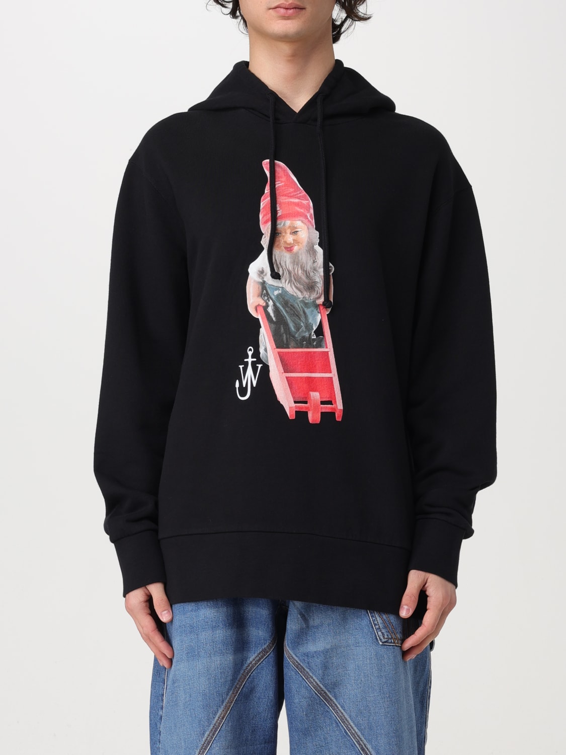 JW ANDERSON SWEATSHIRT: Sweatshirt homme Jw Anderson, Noir - Img 1