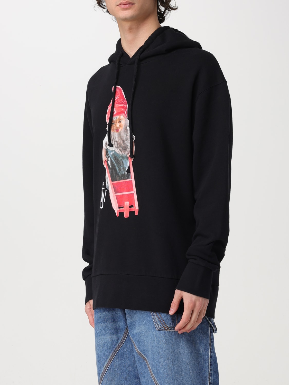 JW ANDERSON SWEATSHIRT: Sweatshirt homme Jw Anderson, Noir - Img 4