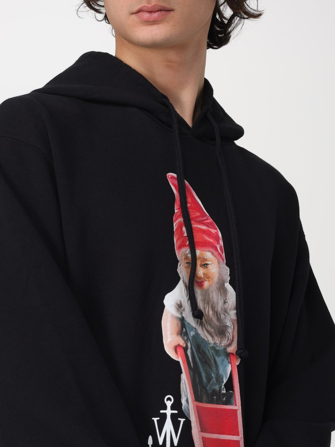 JW ANDERSON SWEATSHIRT: Sweatshirt homme Jw Anderson, Noir - Img 5