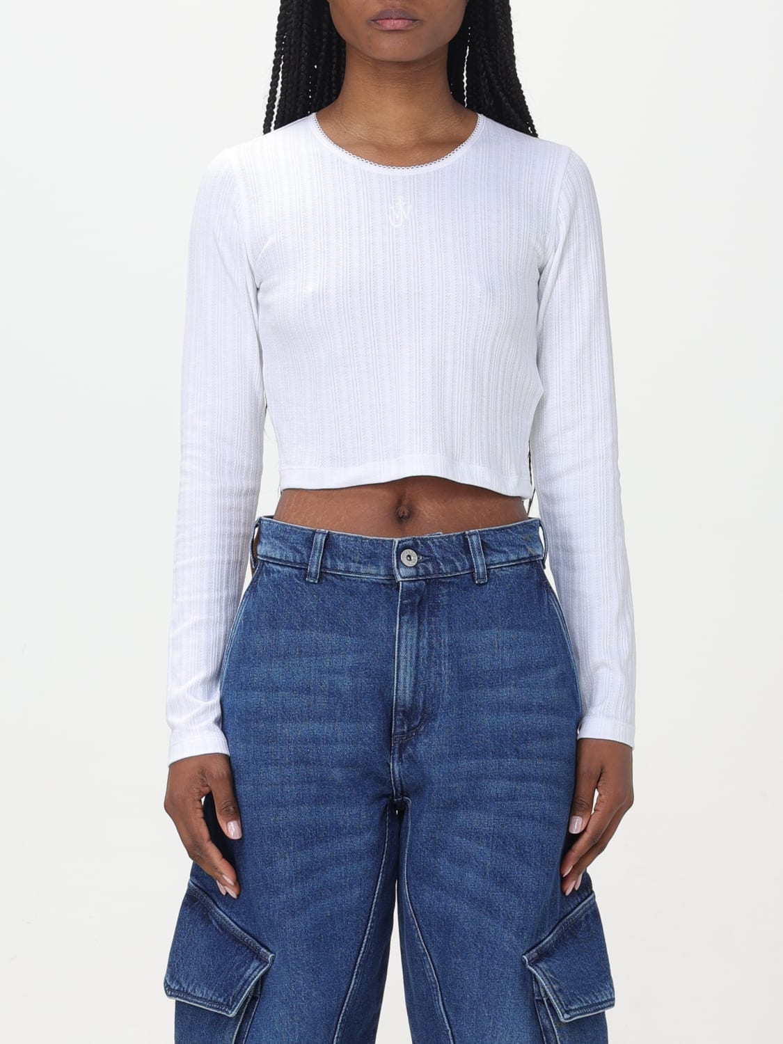 JW ANDERSON TOP: Top mujer Jw Anderson, Blanco - Img 1