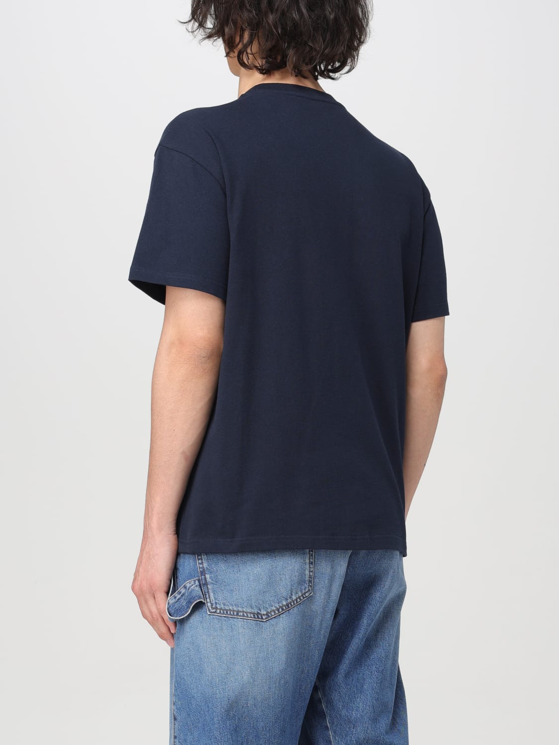 Jw Anderson Outlet: T-shirt men - Navy | Jw Anderson t-shirt ...