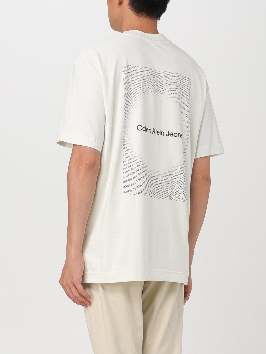 CALVIN KLEIN T-SHIRT: T-shirt men Ck Jeans, White - Img 2