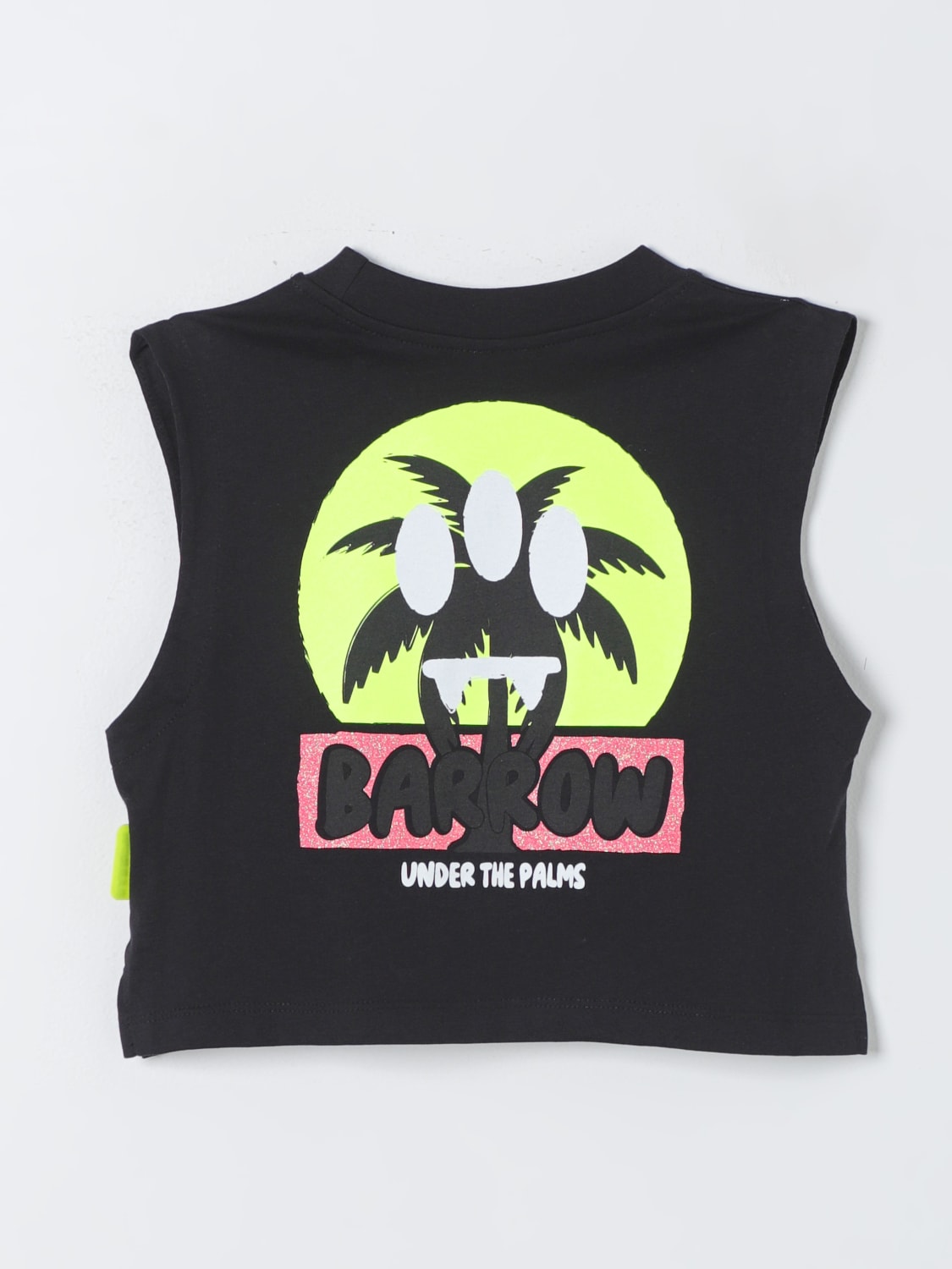 BARROW KIDS TOP: Barrow Kids crop top, Black - Img 2