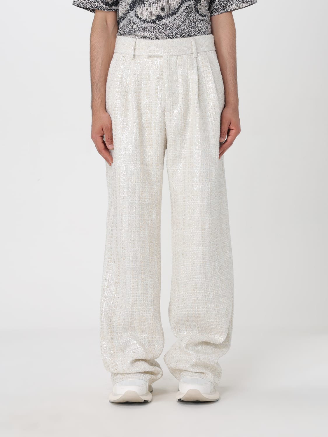 AMIRI PANTS: Pants men Amiri, Yellow Cream - Img 1