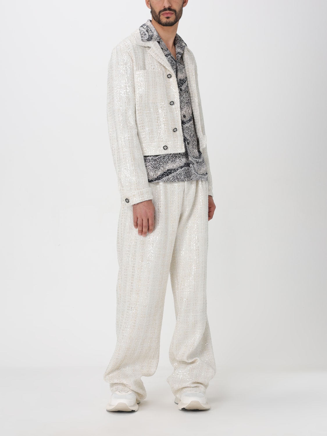 AMIRI PANTS: Pants men Amiri, Yellow Cream - Img 2