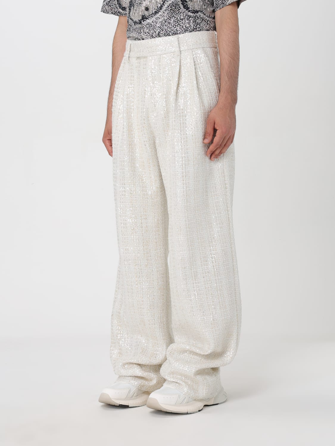 AMIRI PANTS: Pants men Amiri, Yellow Cream - Img 4