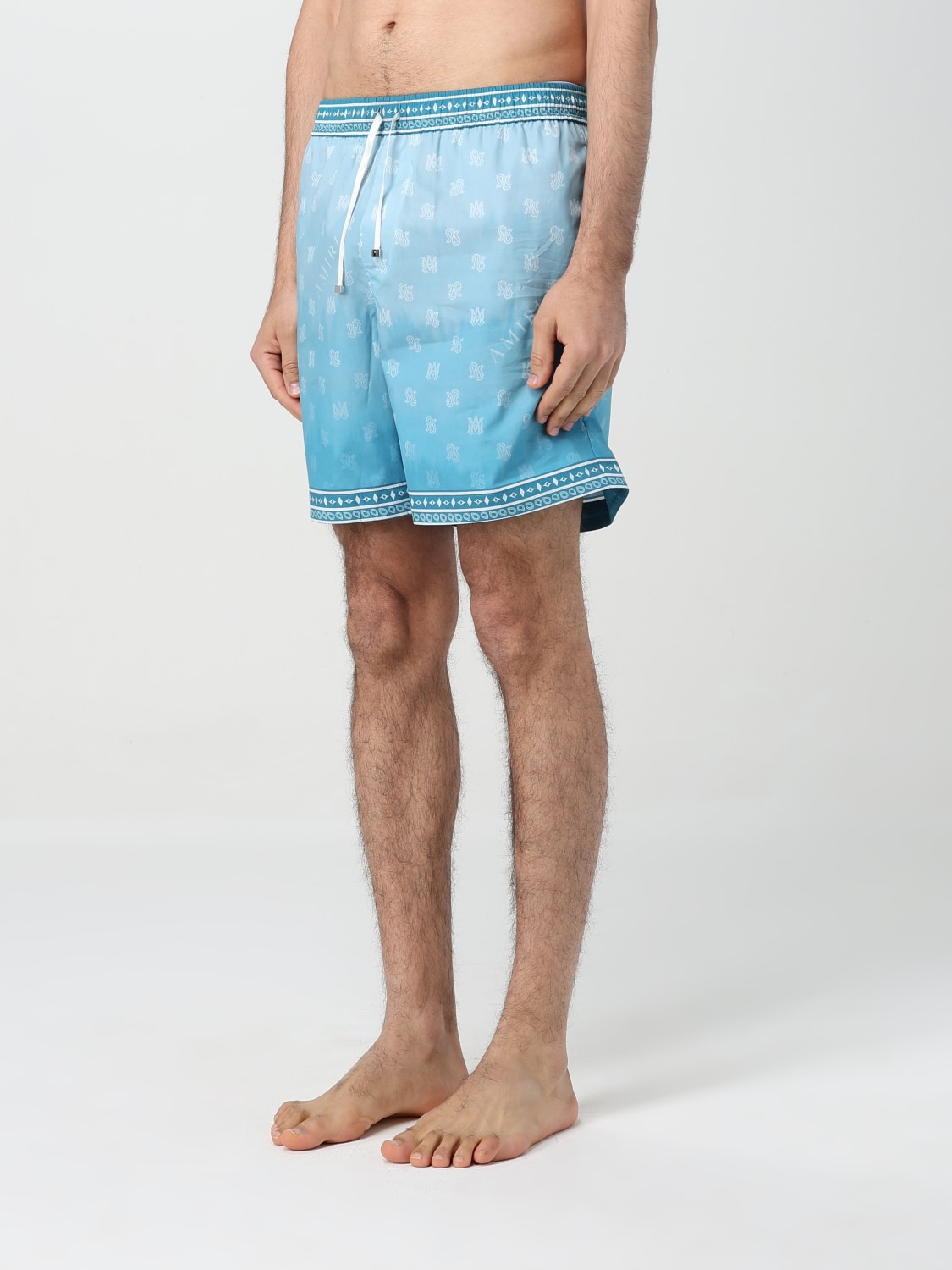 AMIRI SHORT: Short homme Amiri, Bleu Azur - Img 3