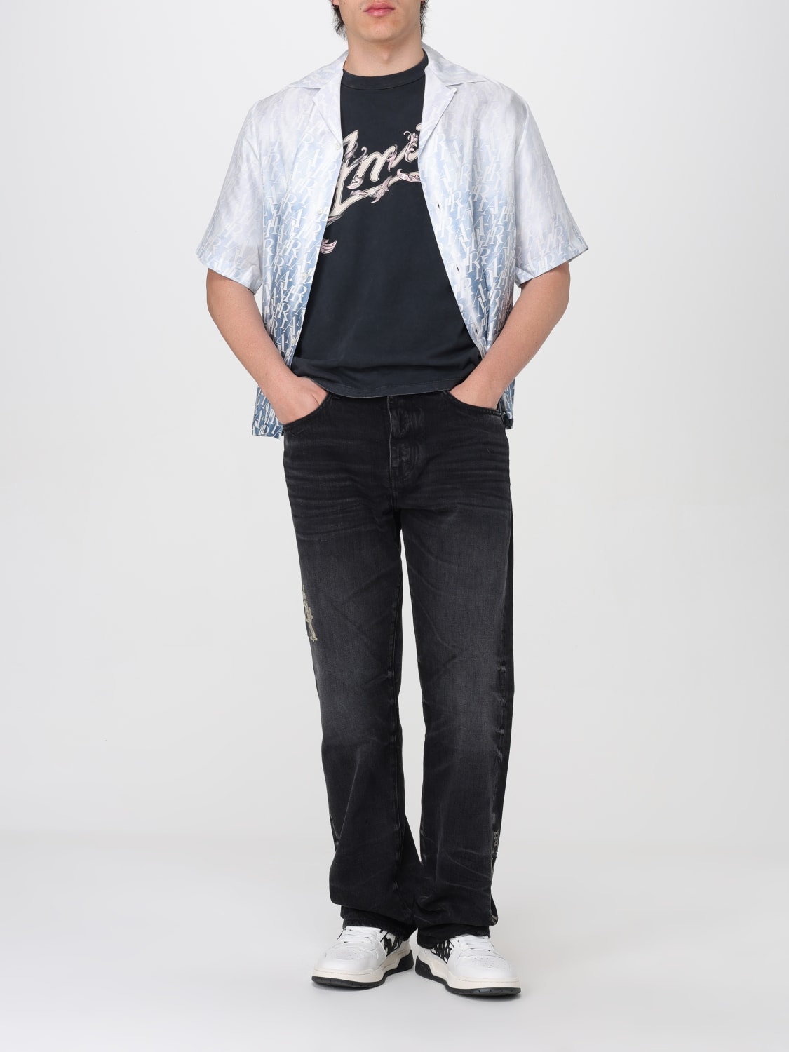 AMIRI JEANS: Jeans men Amiri, Black - Img 2