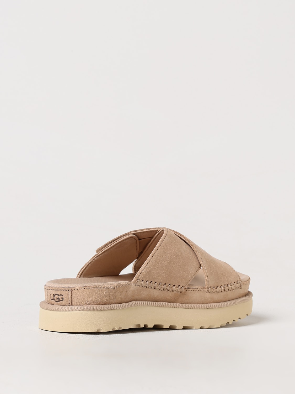 UGG FLAT SANDALS: Shoes woman UGG, Beige - Img 3