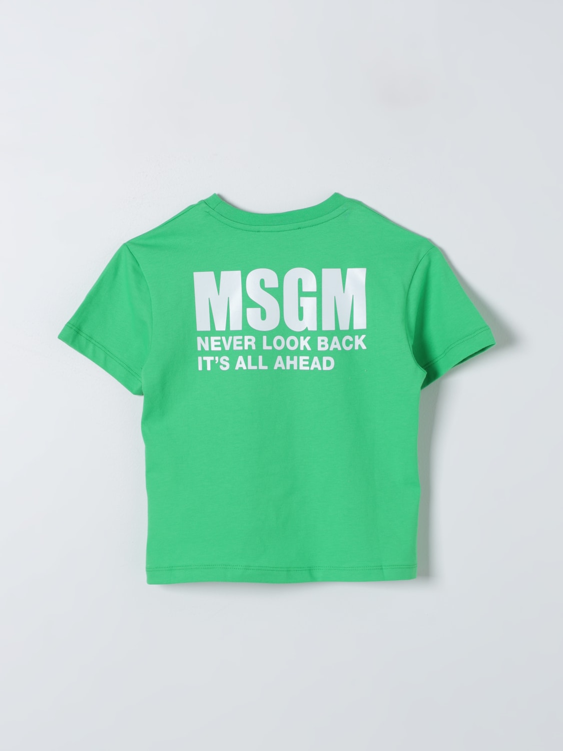 MSGM KIDS T-SHIRT: T-shirt kinder MSGM Kids, Grün - Img 2