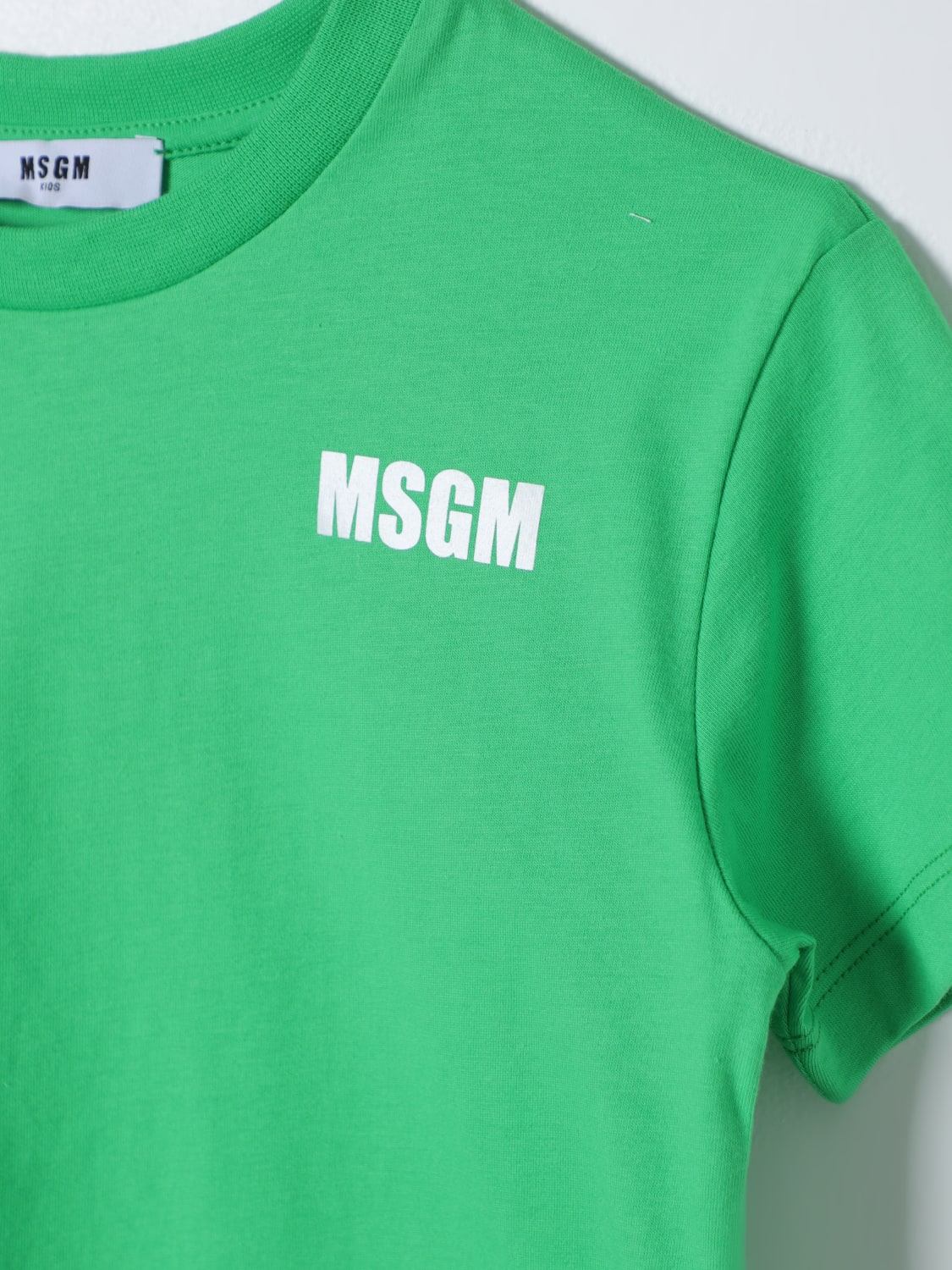 MSGM KIDS T-SHIRT: T-shirt kinder MSGM Kids, Grün - Img 3