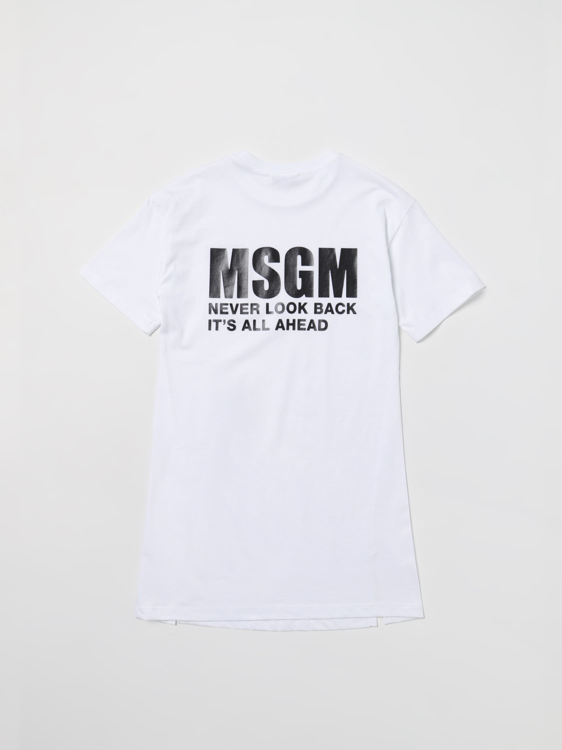 MSGM KIDS 连衣裙: 连衣裙 儿童 MSGM Kids, 白色 - Img 2