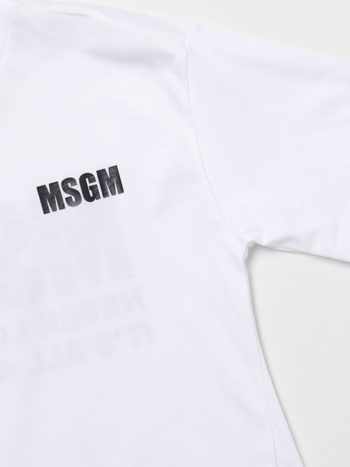 MSGM KIDS 连衣裙: 连衣裙 儿童 MSGM Kids, 白色 - Img 3