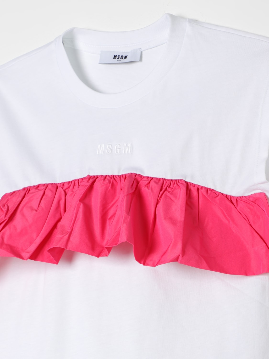 MSGM KIDS Tシャツ: Tシャツ ボーイ MSGM Kids, ホワイト - Img 3