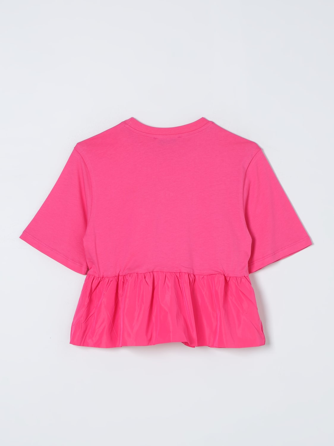 MSGM KIDS T-SHIRT: T-shirt kinder MSGM Kids, Fuchsia - Img 2