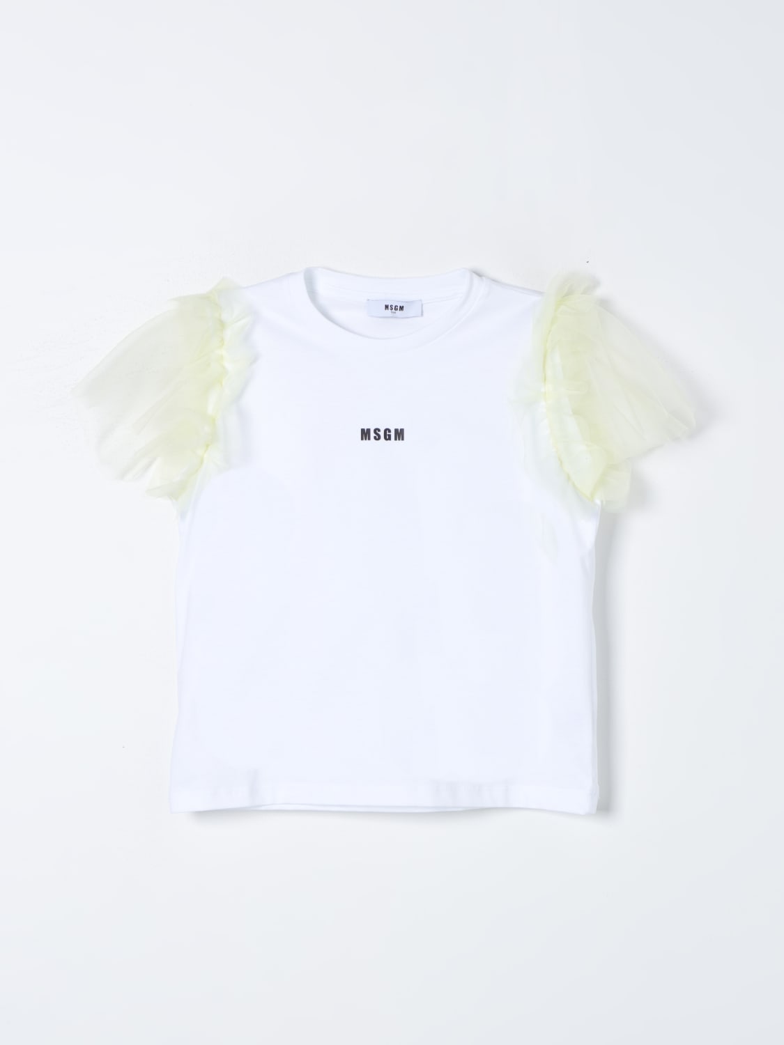 MSGM KIDS 티셔츠: 티셔츠 남아 MSGM Kids, 화이트 - Img 1