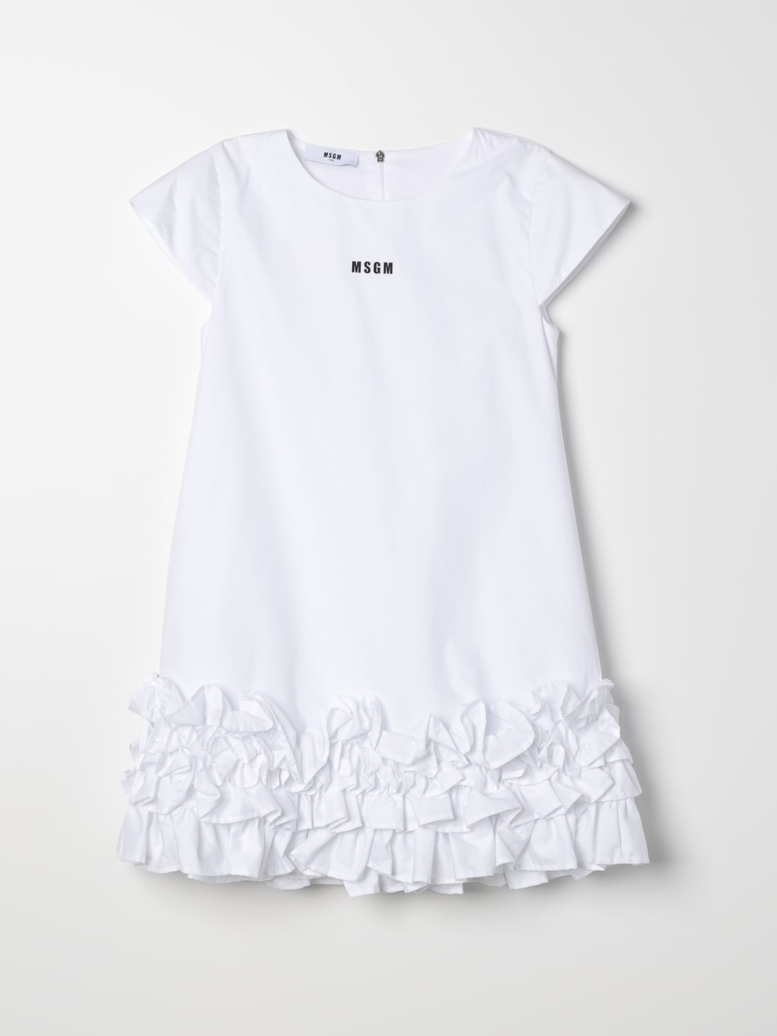 MSGM KIDS 连衣裙: 连衣裙 儿童 MSGM Kids, 白色 - Img 1