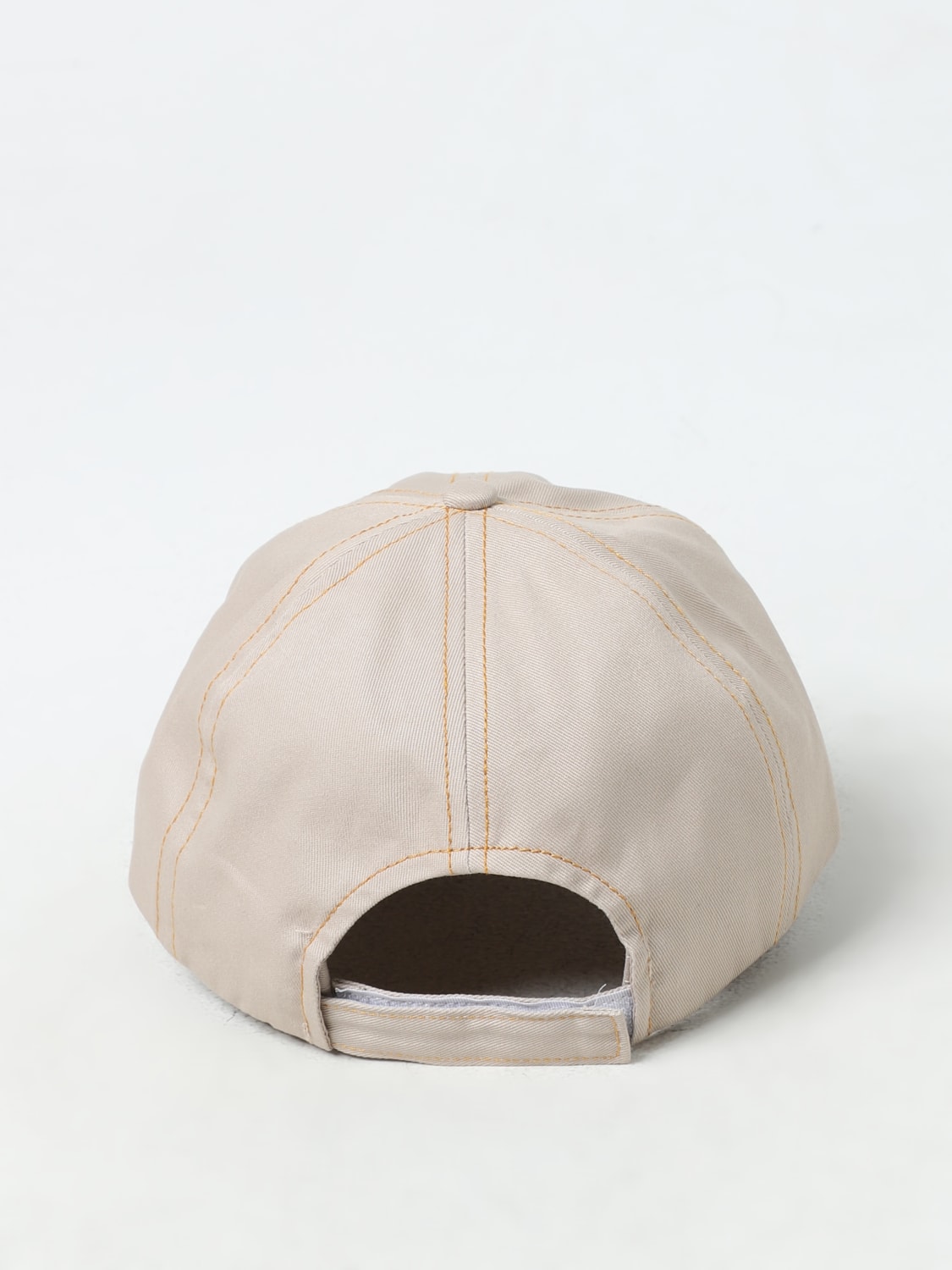 MSGM KIDS HAT: Girls' hats kids MSGM Kids, Beige - Img 3