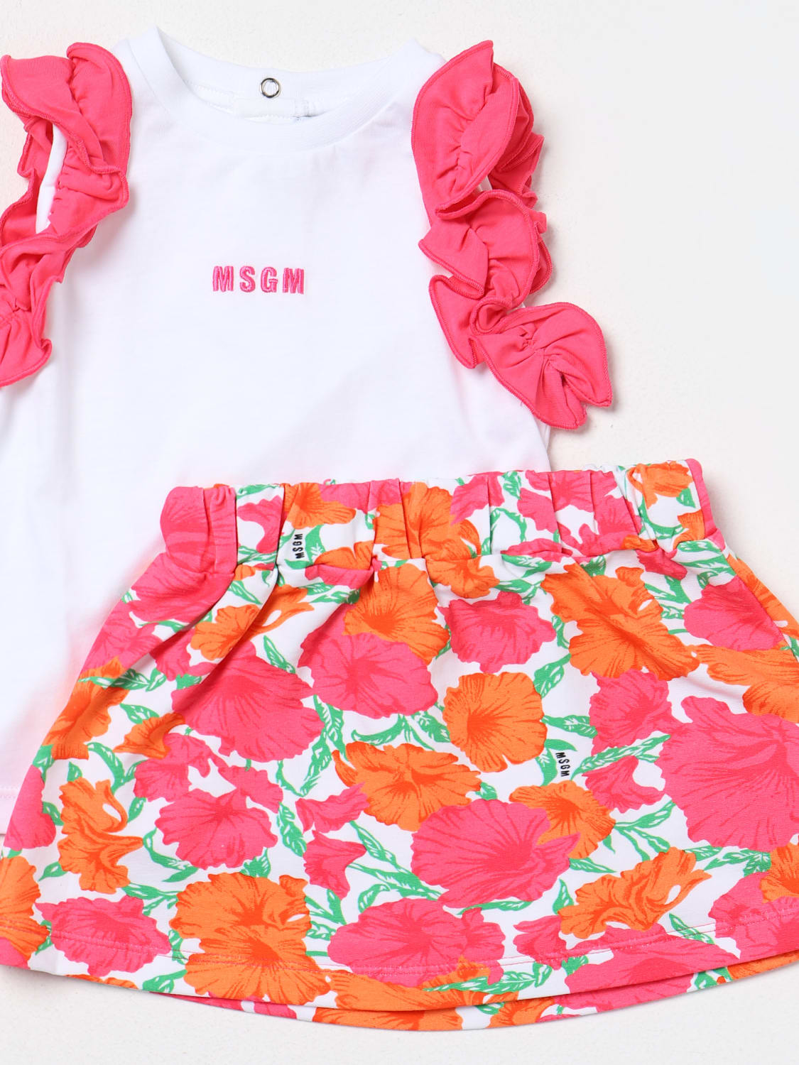 MSGM KIDS 점프수트: 점프수트 남아 MSGM Kids, 화이트 - Img 3