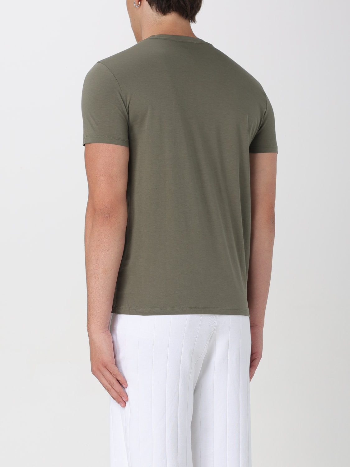 LACOSTE T-SHIRT: T-shirt herren Lacoste, Military - Img 2