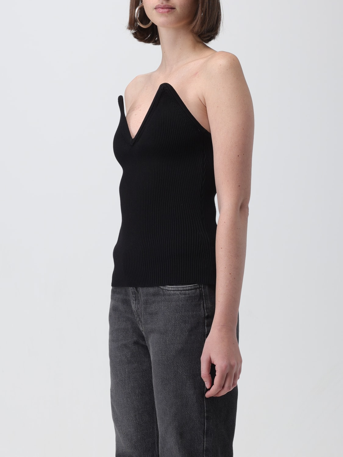 COPERNI TOP: Top woman Coperni, Black - Img 4