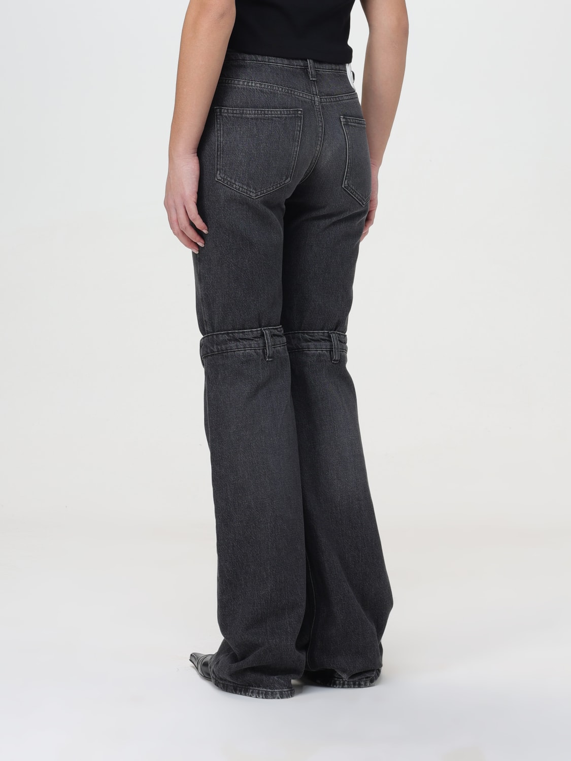 COPERNI JEANS: Jeans woman Coperni, Black - Img 3