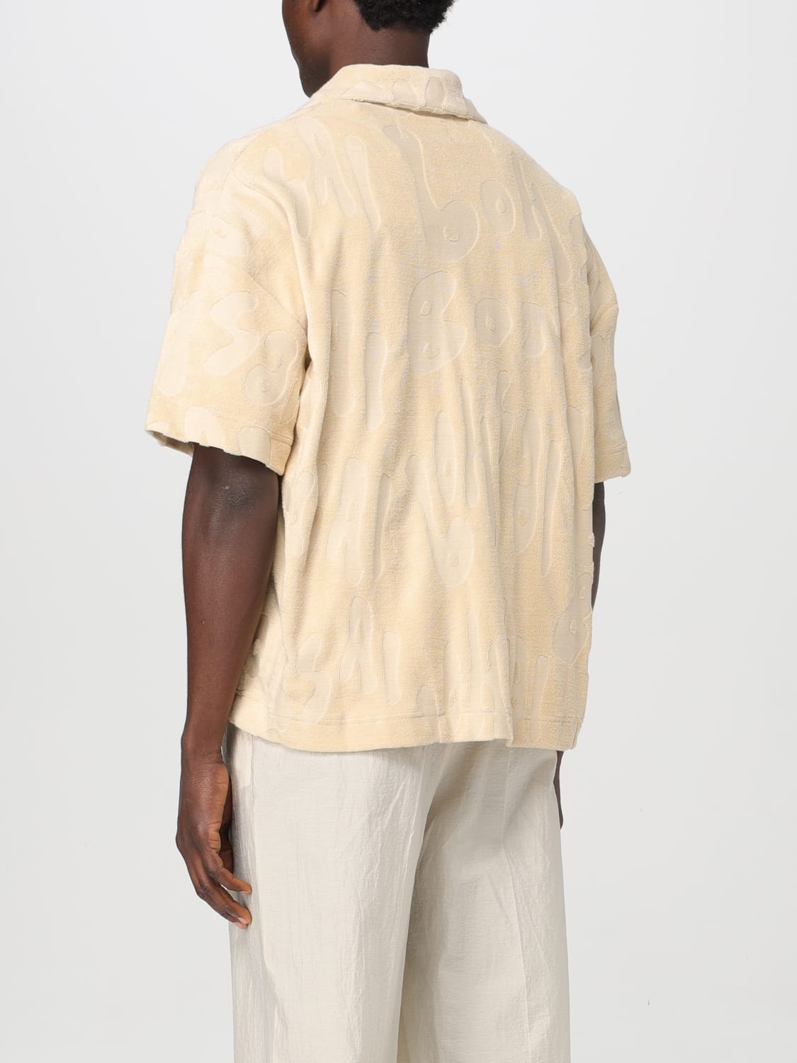 BONSAI POLO SHIRT: Polo shirt men Bonsai, Cream - Img 3