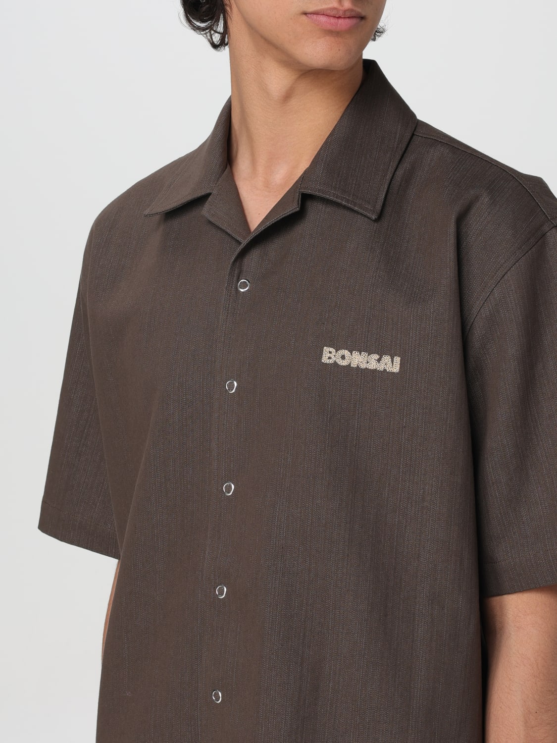 BONSAI SHIRT: Shirt men Bonsai, Brown - Img 4