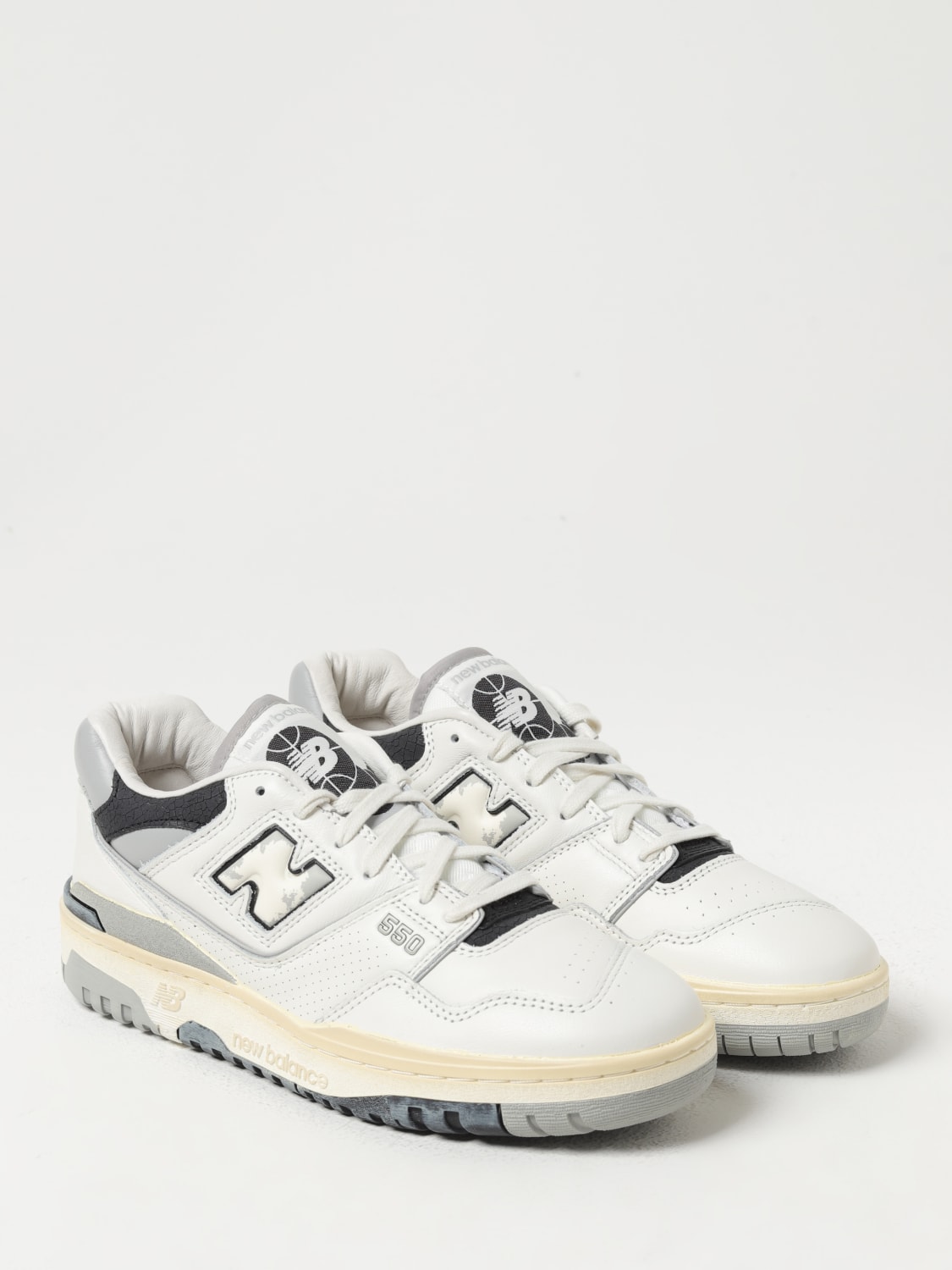 NEW BALANCE スニーカー: スニーカー メンズ New Balance, ホワイト - Img 2