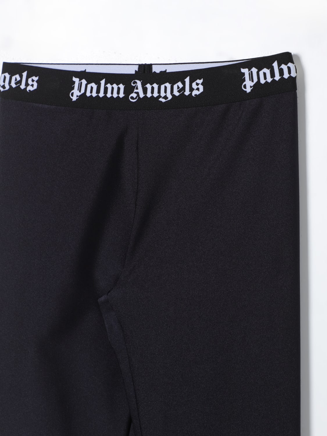 PALM ANGELS 팬츠: 팬츠 남아 Palm Angels Kids, 블랙 - Img 3