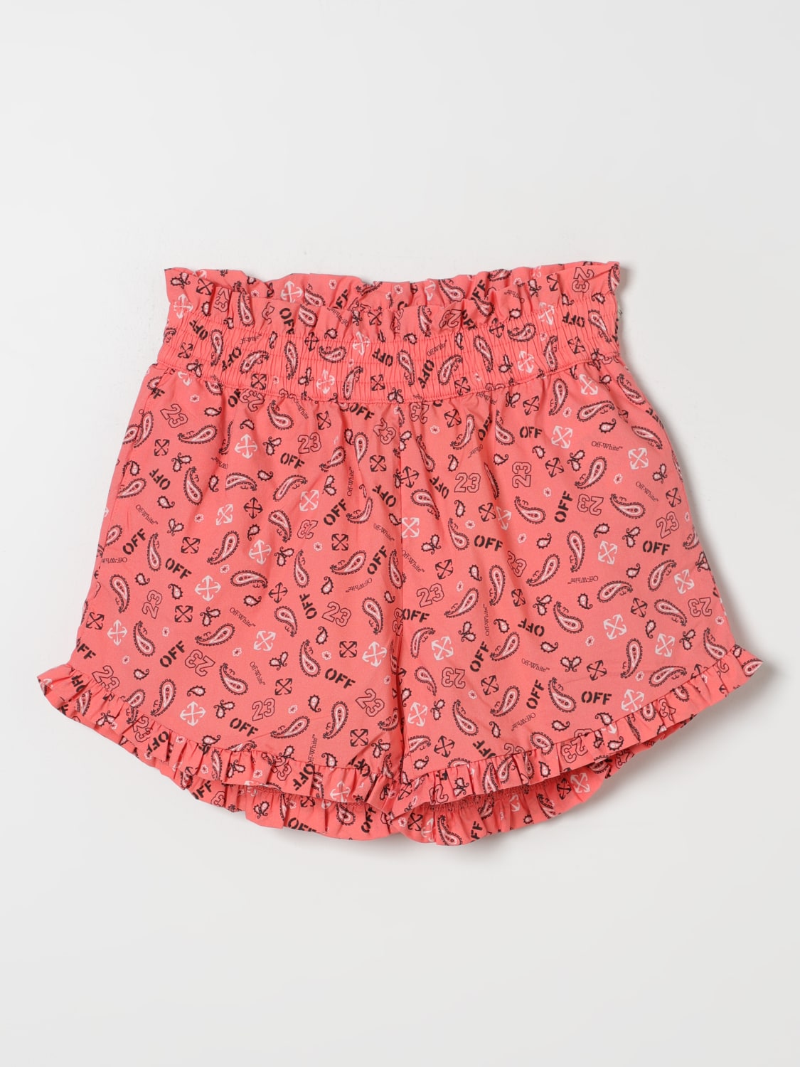 OFF-WHITE KIDS SHORTS: Shorts kinder Off White Kids, Pink - Img 1