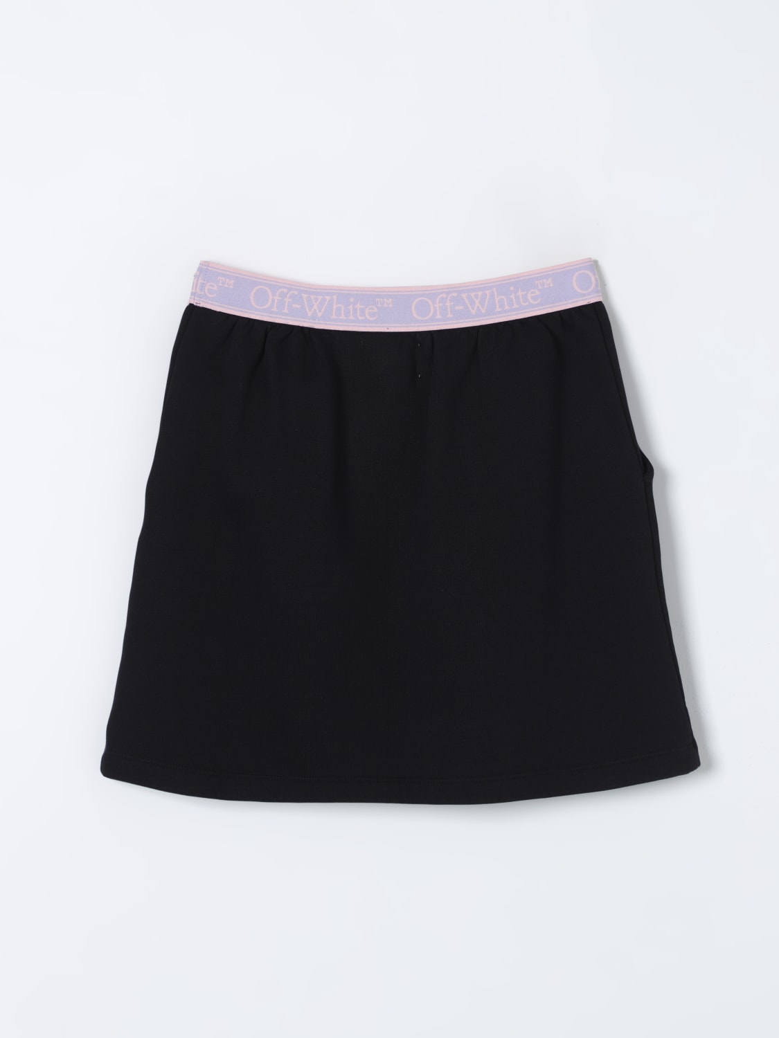 OFF-WHITE KIDS FALDA: Falda niños Off White Kids, Negro - Img 2