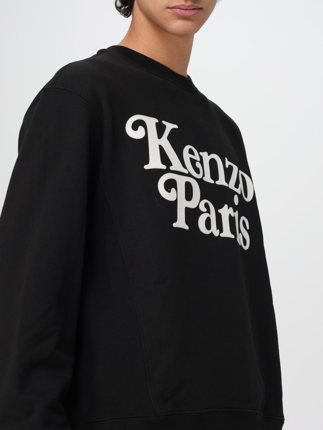 Kenzo Outlet T shirt Men Black Kenzo T shirt FE55SW1464MG Online 