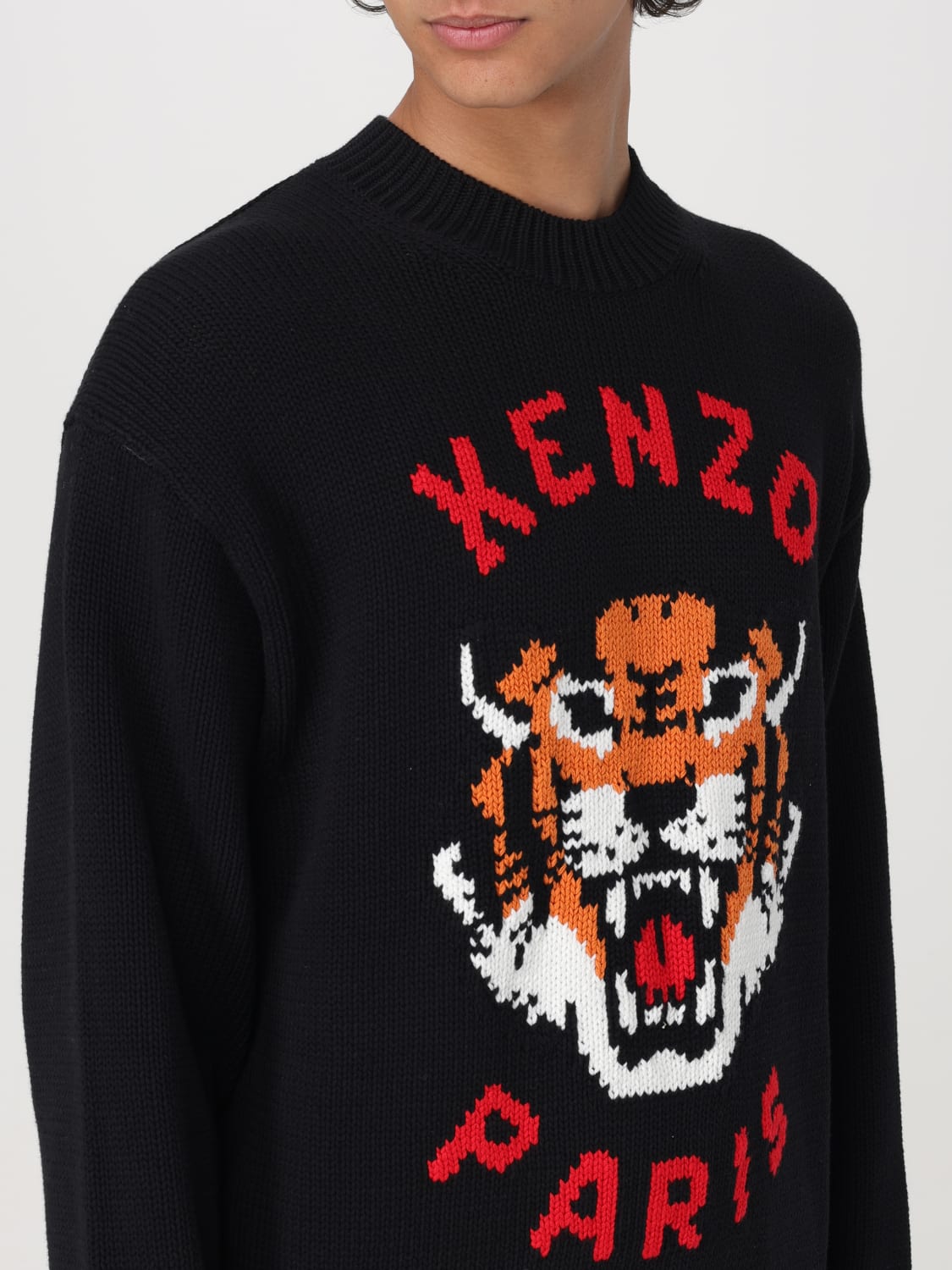 KENZO SWEATER: Sweater men Kenzo, Black - Img 5