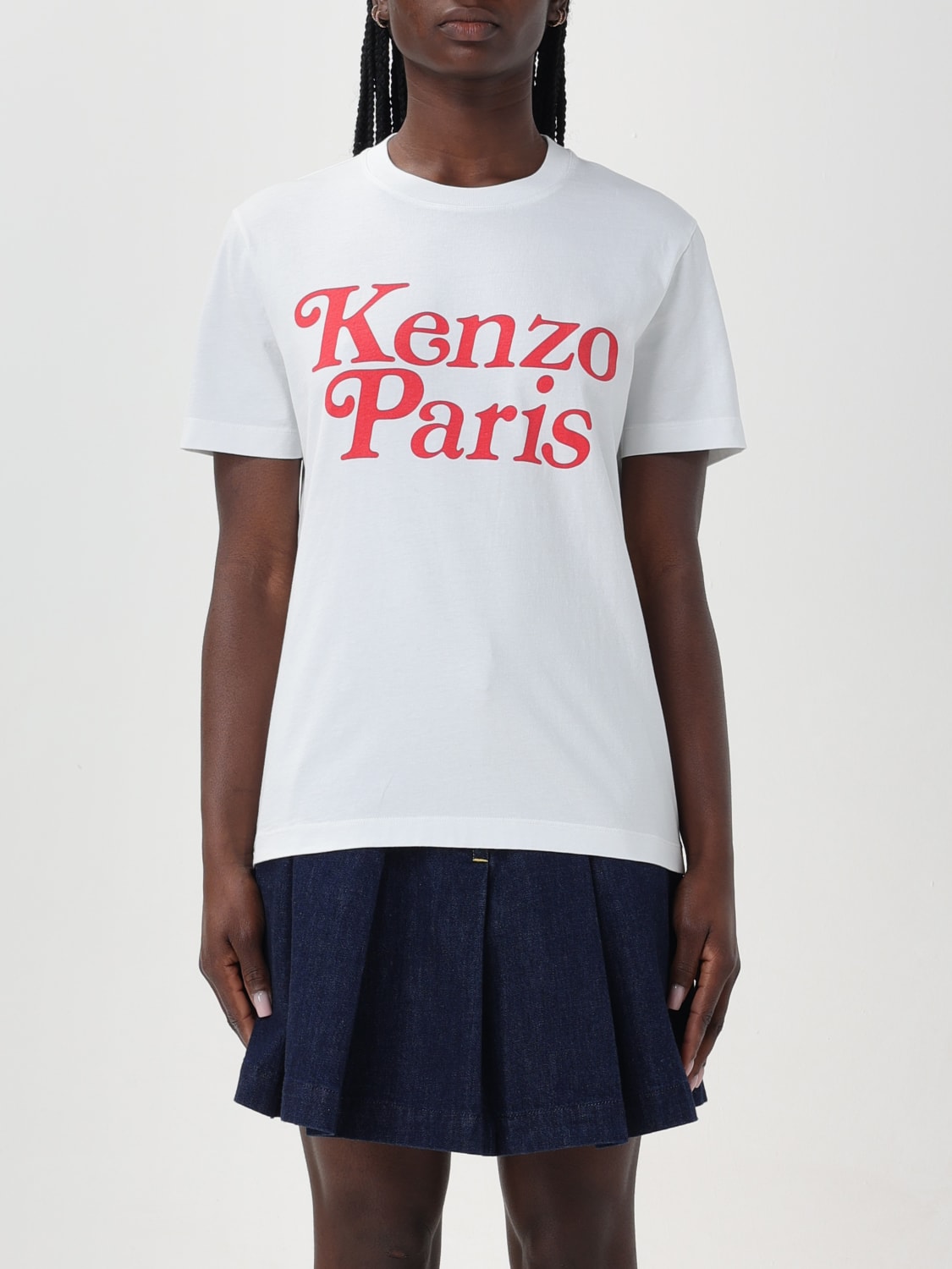 KENZO T-SHIRT: T-shirt woman Kenzo, White - Img 1