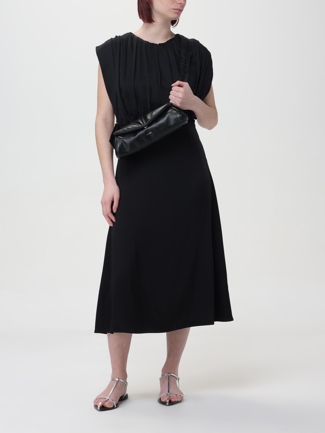 JIL SANDER ドレス: ドレス レディース Jil Sander, ブラック - Img 2