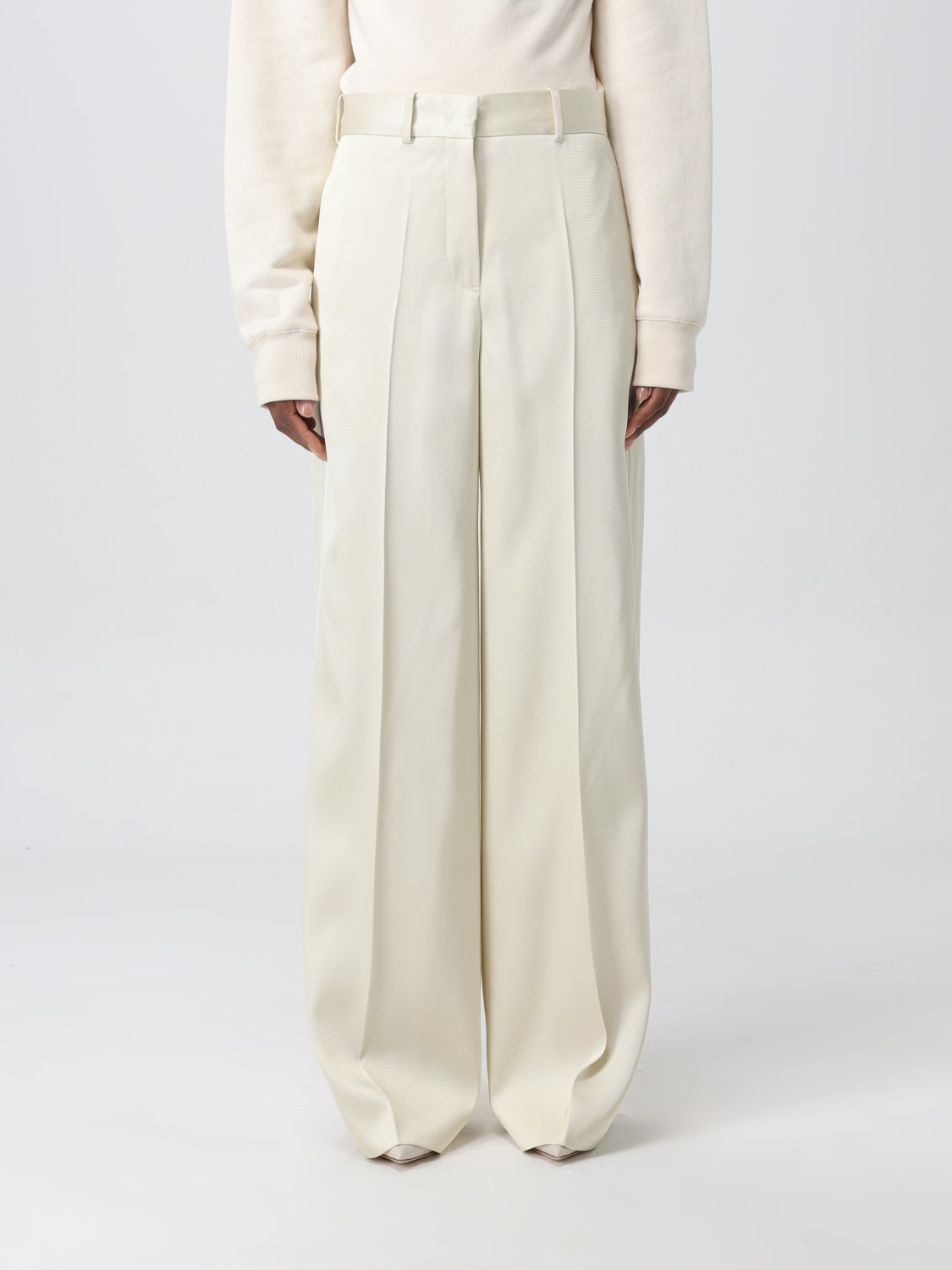 JIL SANDER PANTS: Pants woman Jil Sander, Natural - Img 1