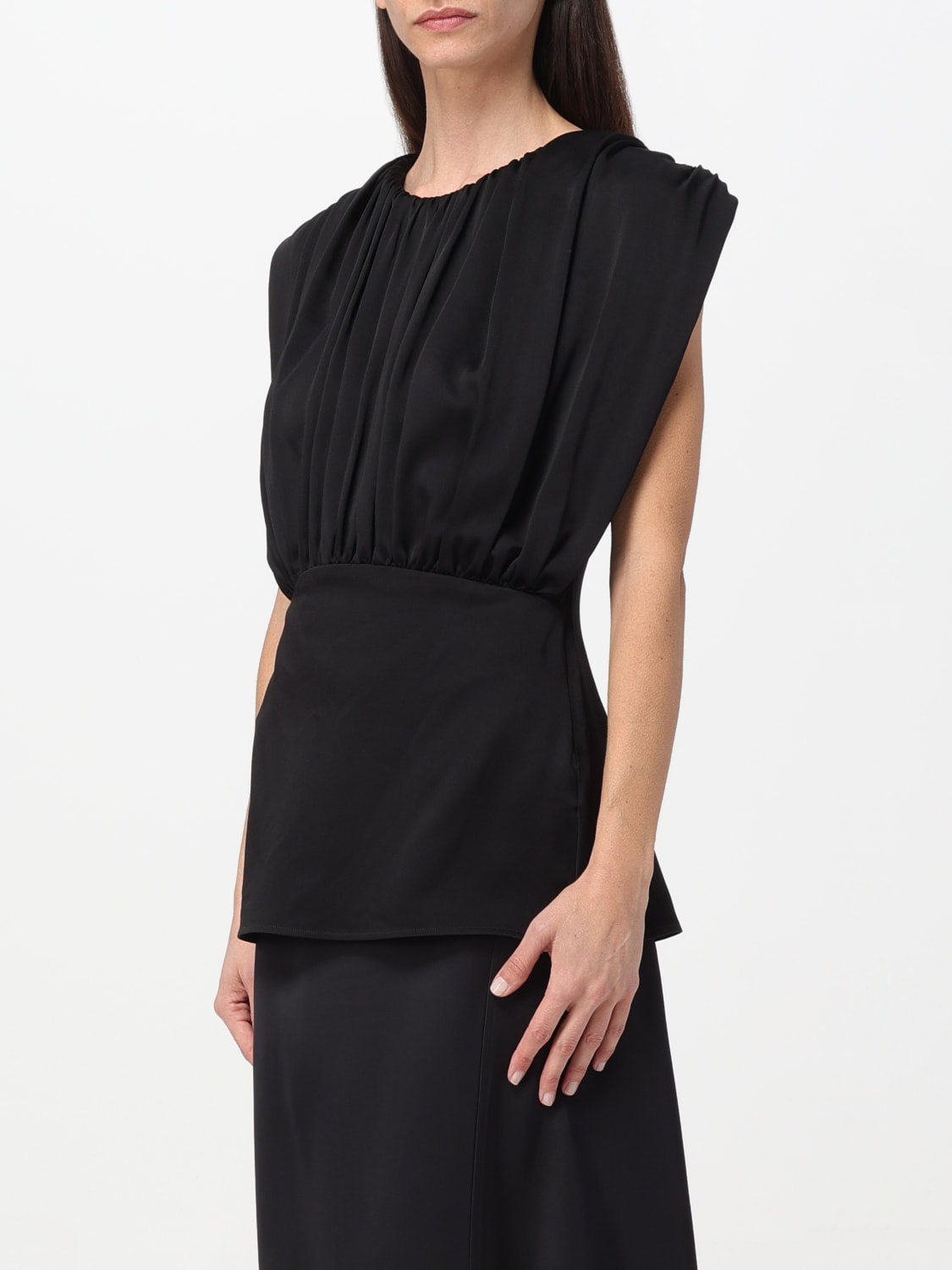 JIL SANDER TOP: Top woman Jil Sander, Black - Img 3