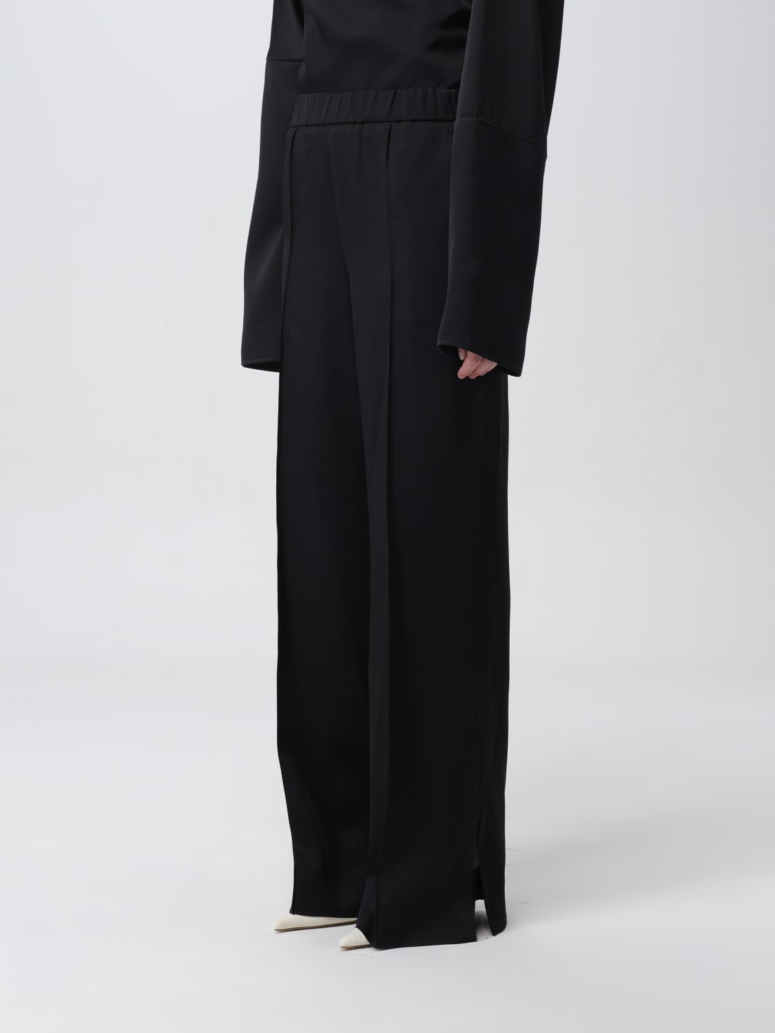 JIL SANDER БРЮКИ: Брюки Женское Jil Sander, Черный - Img 4