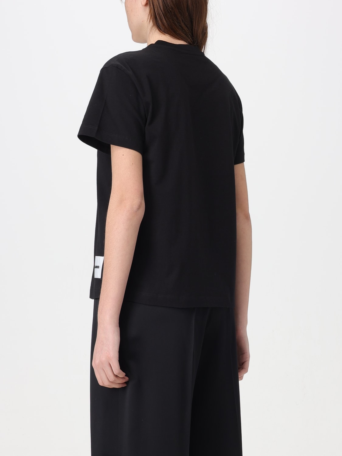 JIL SANDER T-SHIRT: T-shirt woman Jil Sander, Black - Img 3